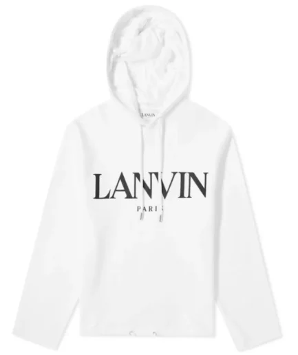 Lanvin Enfant Logo-Print Hoodie