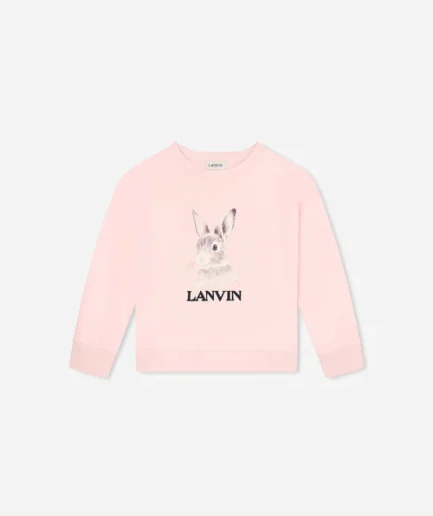 Lanvin Fleece Sweatshirt-Pink