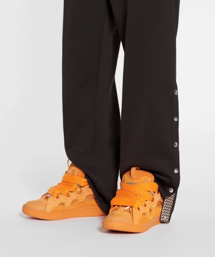 Lanvin Leather Curb Sneaker – Mango